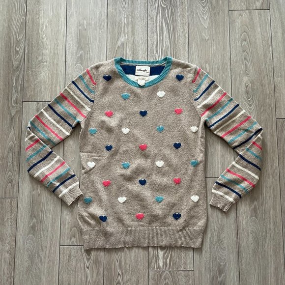 Telluride | Multicolour Heart Merino Wool Sweater - Picture 5 of 10